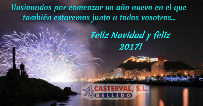 Casterval les desea un próspero 2017